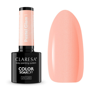 Claresa Lakier hybrydowy Pastel Glam 1 -5g