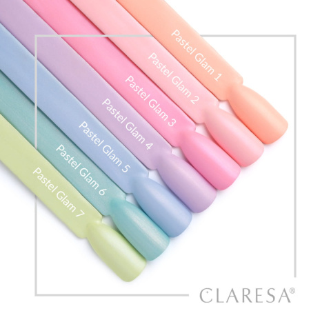 Claresa Lakier hybrydowy Pastel Glam 4 -5g