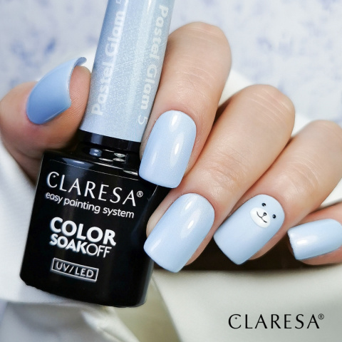 Claresa Lakier hybrydowy Pastel Glam 5 -5g