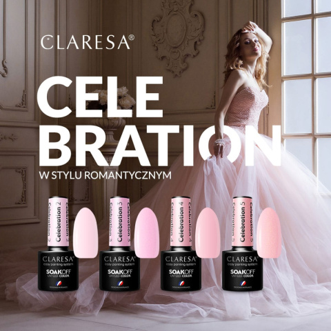 Claresa lakier hybrydowy CELEBRATION 5 -5g