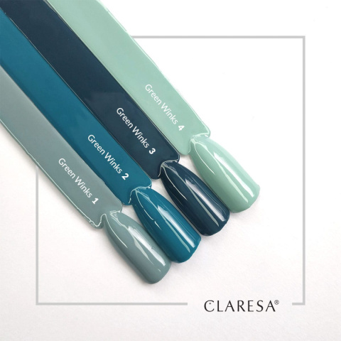 Claresa lakier hybrydowy GREEN WINKS 1 -5g