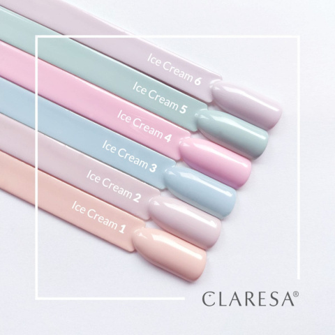 Claresa lakier hybrydowy Ice cream 6 -5g