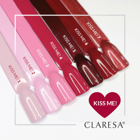 Claresa lakier hybrydowy Kiss Me! 2 -5g