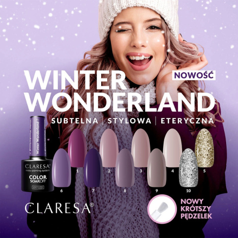 Claresa lakier hybrydowy Winter Wonderland 1 - 5g