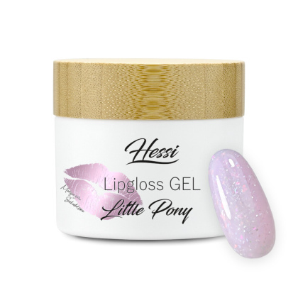 HESSI Lipgloss Little Pony 10 ml – Żel Budujący 2w1 Coverowy Róż