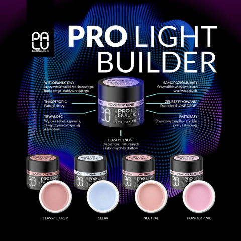 Palu Żel Budujący Pro Light Builder Classic Cover/90g