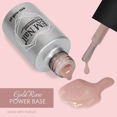 Power Base Gold Rose 15ml EM Nail