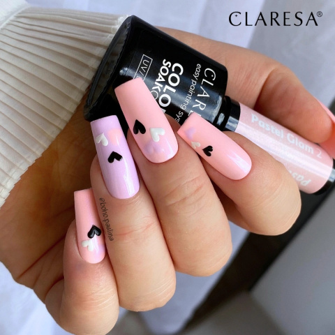 Claresa Lakier hybrydowy Pastel Glam 2 -5g