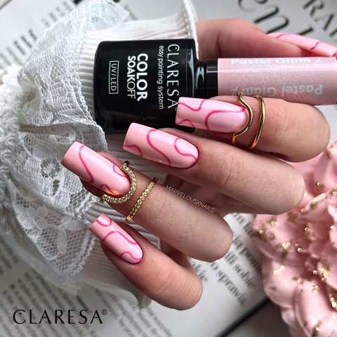 Claresa Lakier hybrydowy Pastel Glam 2 -5g