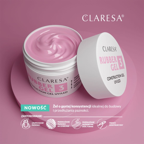 Claresa Rubber Gel 3 -45g