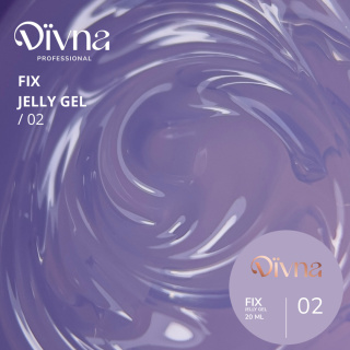 DIVNA Fix Jelly Gel 02 20 ml Przezroczysty