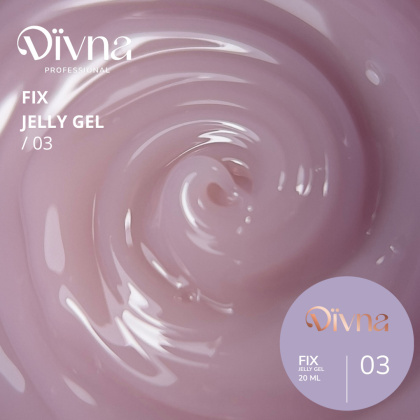 DIVNA Fix Jelly Gel 03 20 ml Beżowy