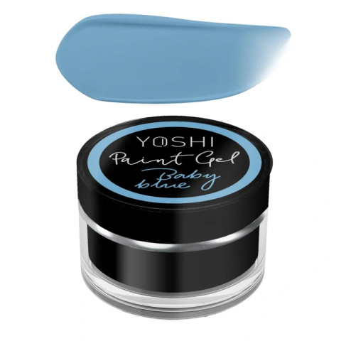 Yoshi Paint Gel Baby Blue UV LED 5 ml żel do zdobień paznokci błękitny