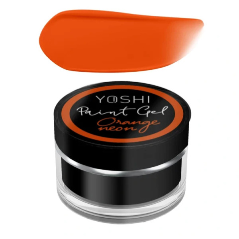 Yoshi Paint Gel Orange Neon UV LED 5ml żel do zdobień paznokci