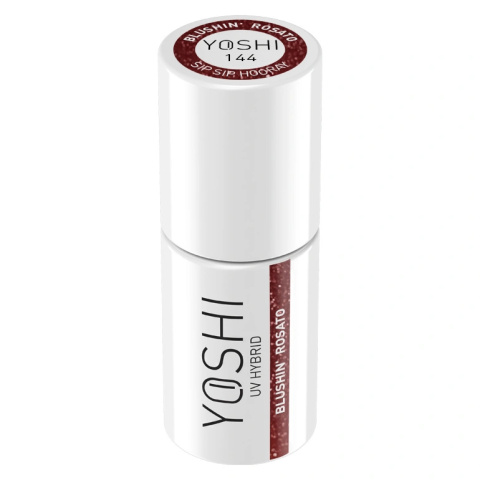 YOSHI Lakier Hybrydowy UV LED Blushin Rosato 6 ml – 144