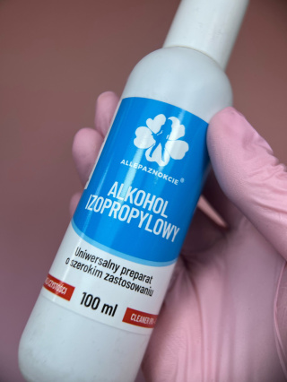 Alkohol izopropylowy Allepaznokcie 100 ml