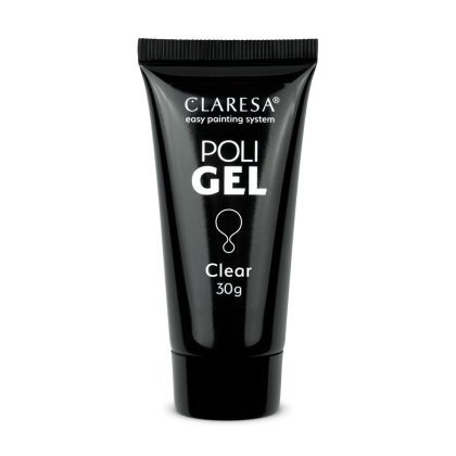 Claresa Poli Gel żel budujący clear 30g