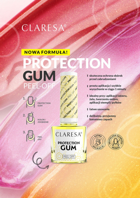 Claresa Protection gum Pell off 5g