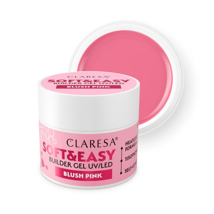 Claresa Żel budujący SOFT&EASY builder gel Blush pink 12g