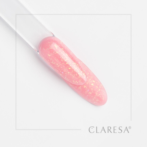 Claresa Żel budujący SOFT&EASY builder gel Glimmer pink 12g