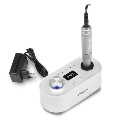 Frezarka do paznokci FX750 Clavier manicure, pedicure ,40000 RPM,65W, white