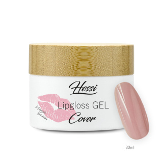 HESSI Lipgloss Cover 30 ml – Żel Samopoziomujący 2w1 o Średnio-Gęstej Konsystencji, Budujący i Wykończeniowy