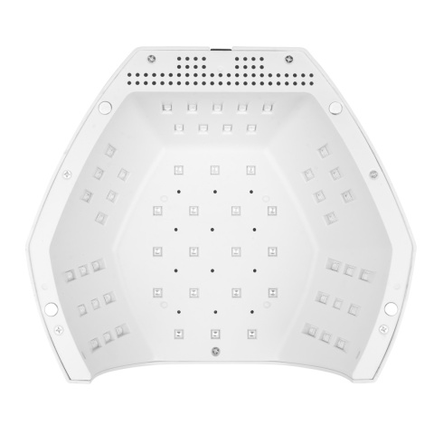 Lampa do paznokci UV/LED Q100 BL Clavier, 48W, biała, 57x LED, lustrzane dno