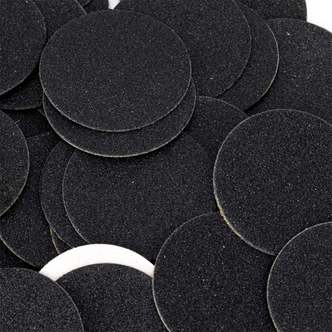 Nakładki ścierne tarcze wymienne 240 grit do PodoDisk rozmiar L 25 mm 50 szt