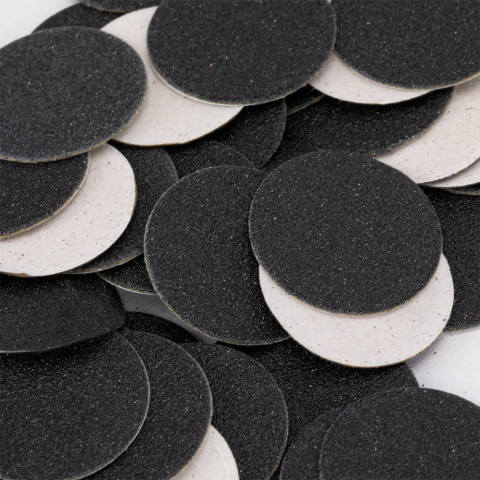 Nakładki ścierne tarcze wymienne 240 grit do PodoDisk rozmiar S 15 mm 50 szt