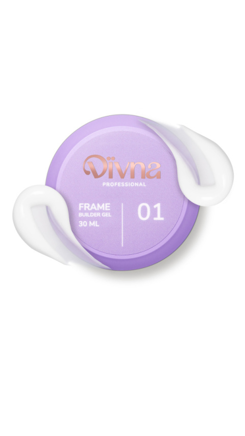 DIVNA Frame Builder Gel 01 30 ml żel budujący do paznokci