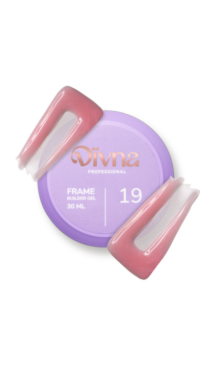 DIVNA Frame Builder Gel 19 30 ml żel budujący do paznokci