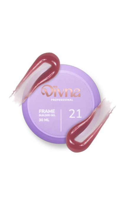 DIVNA Frame Builder Gel 21 30 ml żel budujący do paznokci