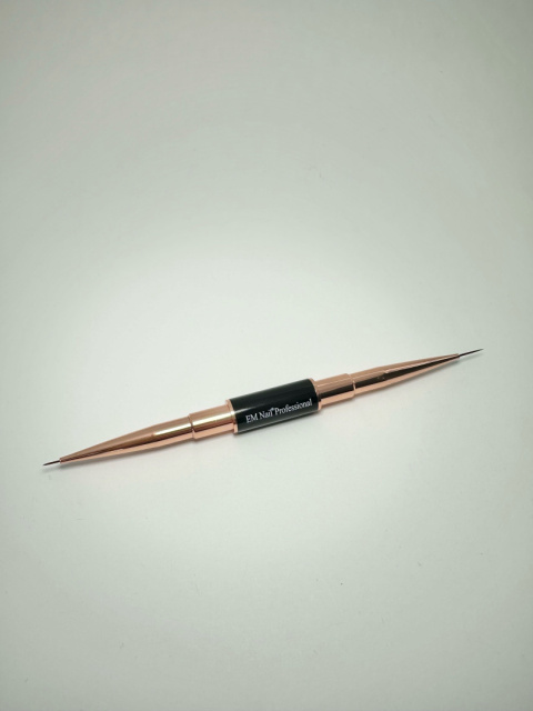 EM Nail Pędzelek do zdobień 5 - 10mm czarny EM Nail Pędzelek do zdobień 5 - 10mm czarny