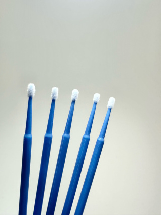 APLIKATORY BEZWŁÓKIENKOWE 100szt. NIEBIESKIE