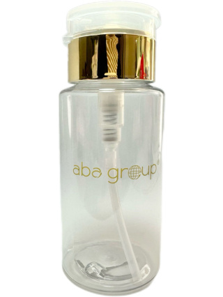 Aba Group Dozownik do płynów z pompką 150 ml - złoty
