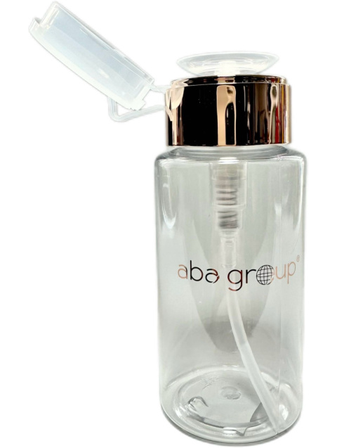 Aba Group dozownik do płynów z pompką 150 ml - różowe złoto Aba Group dozownik do płynów z pompką 150 ml - różowe złoto