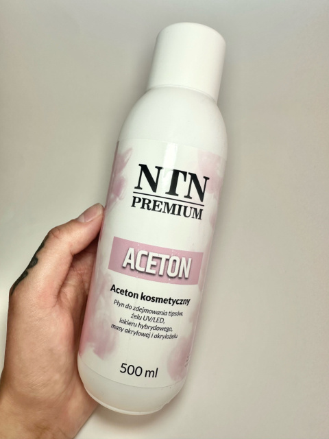 Aceton kosmetyczny Ntn Premium 500 ml Aceton kosmetyczny Ntn Premium 500 ml
