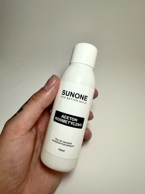 Aceton kosmetyczny SUNONE 100ml Aceton kosmetyczny SUNONE 100ml