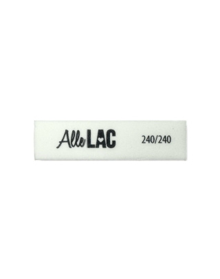 Bloczek blok polerski AlleLac 240/240 Standard biały 1 szt