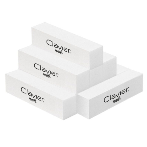 Blok Polerski CLAVIER 10szt. do Paznokci – Matowanie, Manicure Blok Polerski CLAVIER 10szt. do Paznokci – Matowanie, Manicure