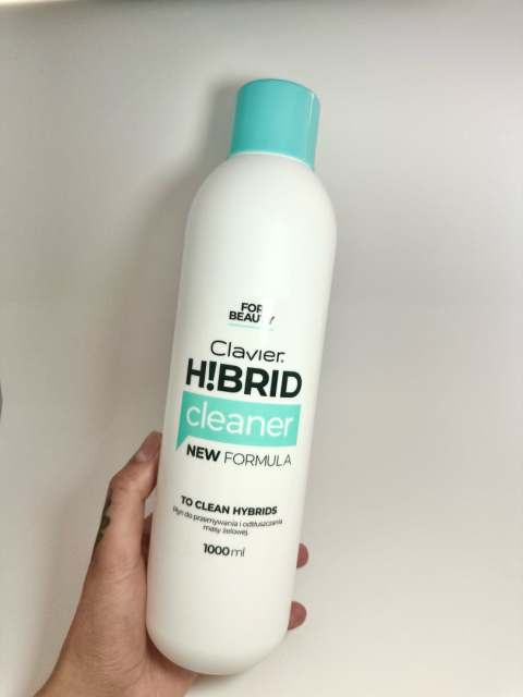 CLAVIER Cleaner, Odtłuszczacz do Paznokci - H!brid 1000ml CLAVIER Cleaner, Odtłuszczacz do Paznokci - H!brid 1000ml