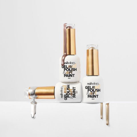 Clavier Lakier Hybrydowy 2w1 Nailsology Golden Glow 8ml – Manicure & Zdobienia Clavier Lakier Hybrydowy 2w1 Nailsology Golden Glow 8ml – Manicure & Zdobienia