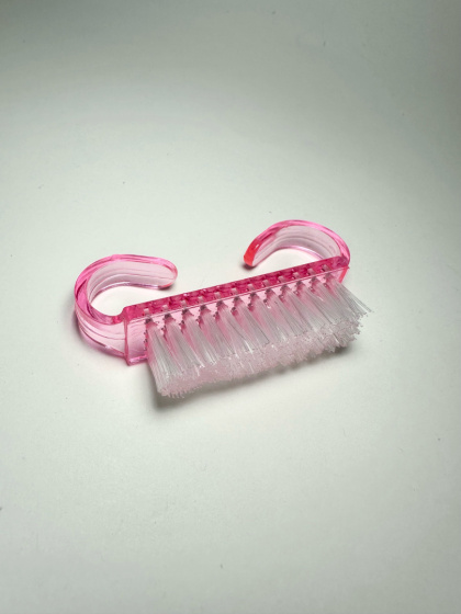 Clavier Szczoteczka Do Paznokci Manicure Pedicure – Zestaw 10 sztuk Różowa