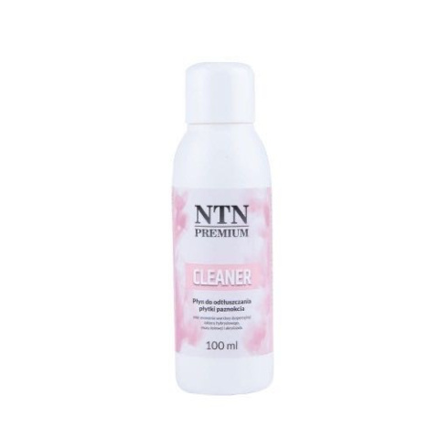 Cleaner płyn do odtłuszczania płytki paznokcia Ntn Premium 100 ml Cleaner płyn do odtłuszczania płytki paznokcia Ntn Premium 100 ml