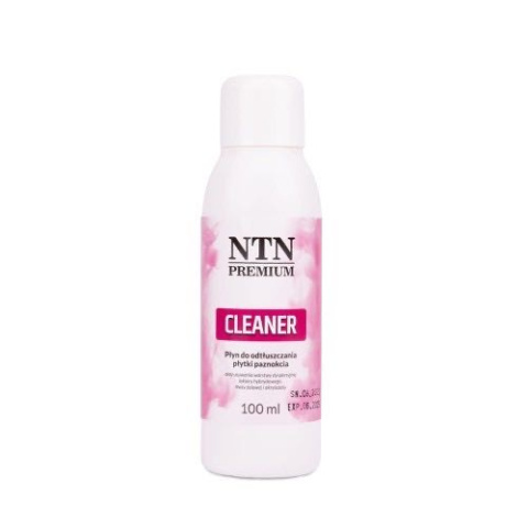 Cleaner płyn do odtłuszczania płytki paznokcia Ntn Premium 100 ml Cleaner płyn do odtłuszczania płytki paznokcia Ntn Premium 100 ml