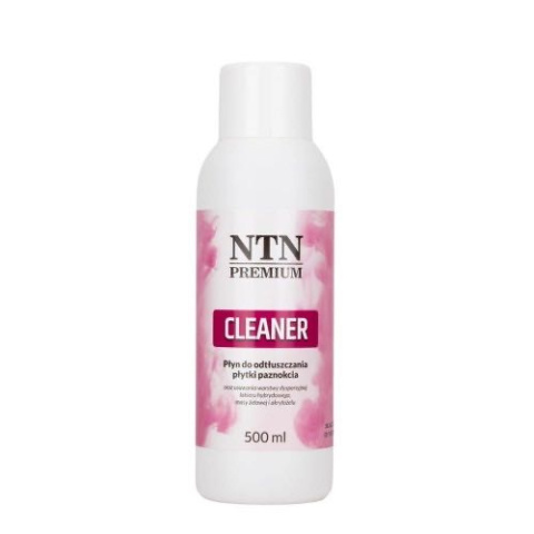 Cleaner płyn do odtłuszczania płytki paznokcia Ntn Premium 500 ml Cleaner płyn do odtłuszczania płytki paznokcia Ntn Premium 500 ml