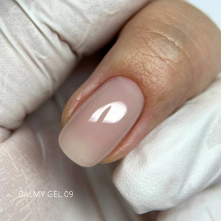 DIVNA Balmy Gel 09 Konsystencja Bazy 30 ml - Żel do Wzmacniania Paznokci