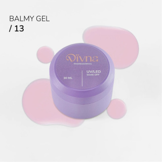 DIVNA Balmy Gel 13, 30 ml - Konsystencja bazy kauczukowej, Średnia Gęstość