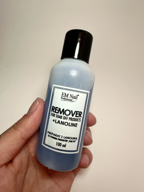 EM Nail Remover z lanoliną do usuwania hybryd EM Nail Remover z lanoliną do usuwania hybryd