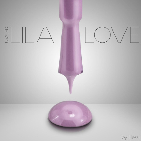 Hessi Lakier Hybrydowy Lila Love 7ml – Intensywnie Pigmentowany Kolor